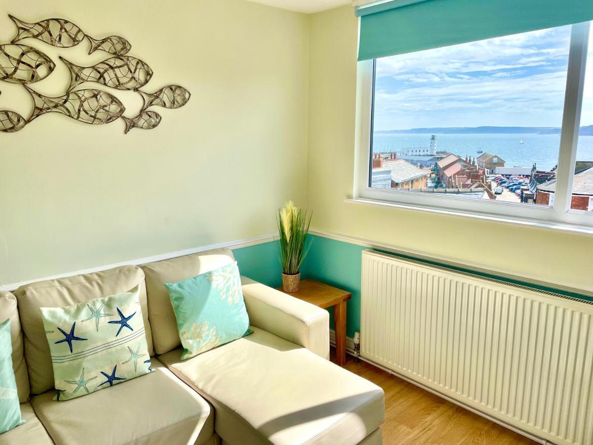 Lighthouse View, One Min From Harbour & Beach Apartment Scarborough Ngoại thất bức ảnh